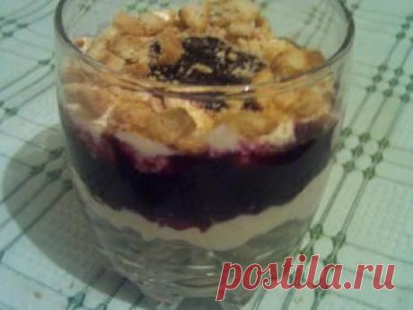 Творожный десерт - домашний рецепт от Простоквашино