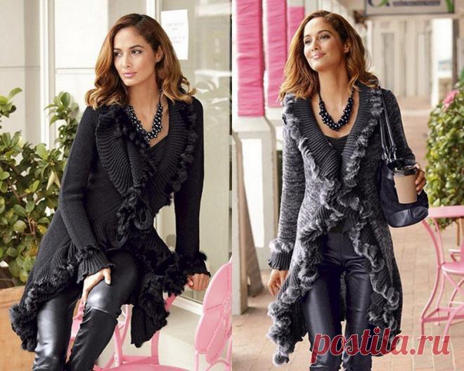 Мех , кружево, вязание