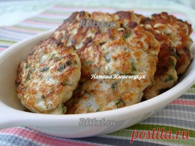 Рубленные котлеты из куриного филе - рецепт с фото