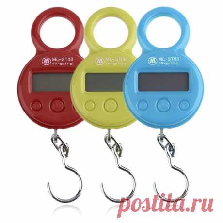 Мини 10 кг / 10 г портативный жк дисплей камера рыболовный крючок электронные вес цифровые весы карманные взвешивания висячие шкала купить на AliExpress