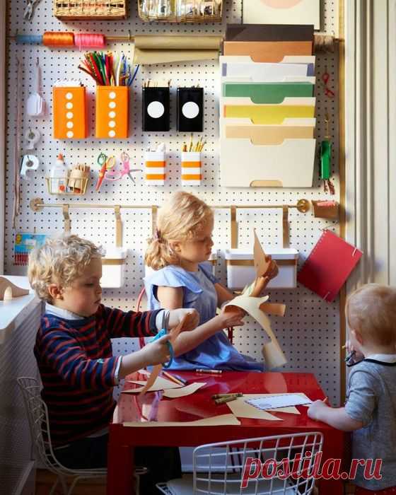 Идеи по организации творческого уголка в детской | Мой дом