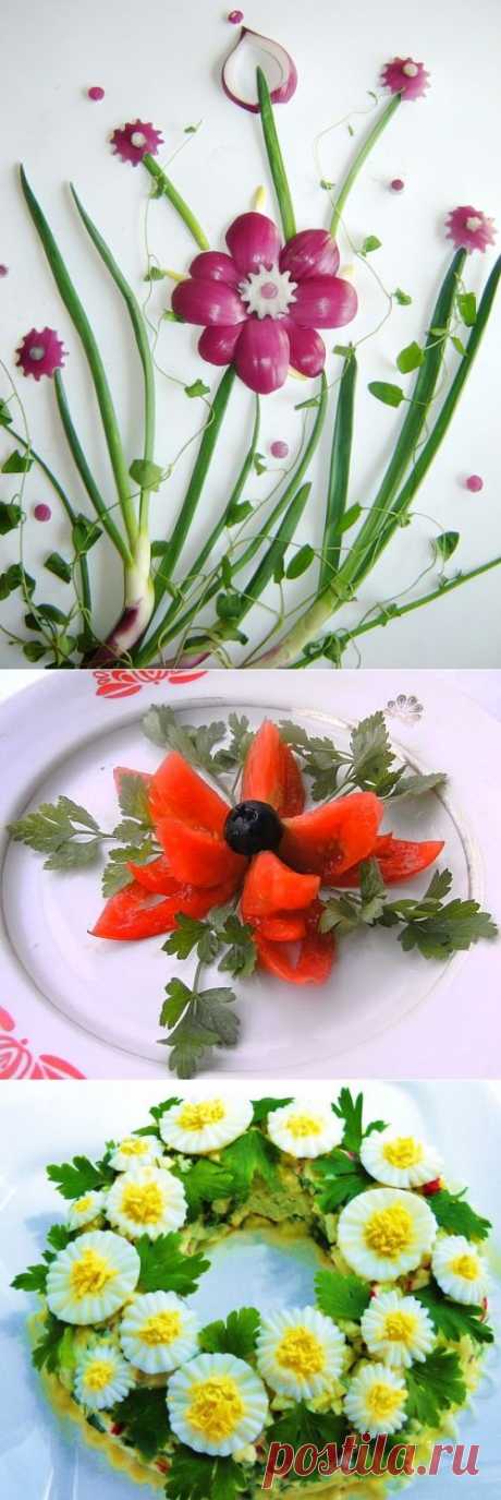 Использование зелени для украшения блюд | Четыре вкуса