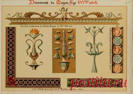 Fleurs d'après nature et fleurs ornementales : études de fleurs et feulliages avec diverses interprétations applicables à l'enluminure et à la décoration : Guillot, Ernest : Free Download, Borrow, and Streaming : Internet Archive