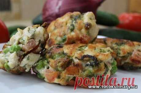 Котлеты куриные рубленные с горошком и зеленью - Вторые блюда - Кулинарные рецепты ! - ФотоКулинария
