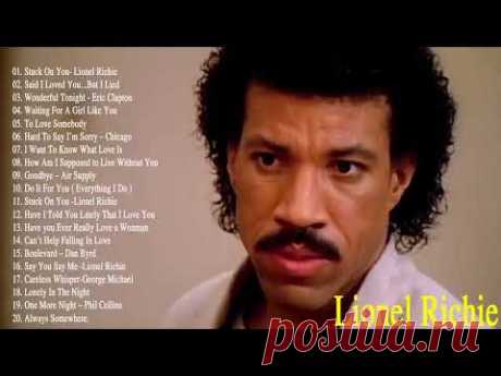 Lionel Richie ,Phil Collins, Air Supply, Bee Gees, Chicago, Rod Stewart Best Soft Rock 70s,80s,90s
