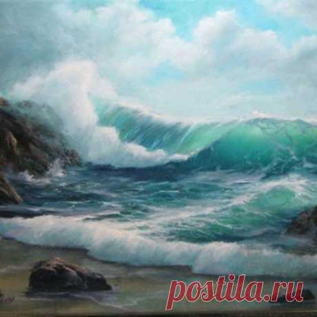 Марины. Художник Byron Pickering