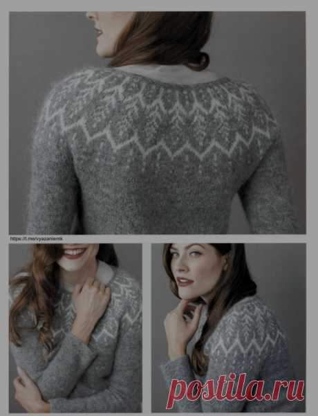 Пост на стене #вязание #спицы #джемпер🧶 Присоединяйтесь ко мне в Телеграм   https://t.me/svetlix