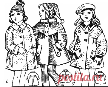 Выкройка пальто для девочки | Здоровье, быт, увлечения, отношения