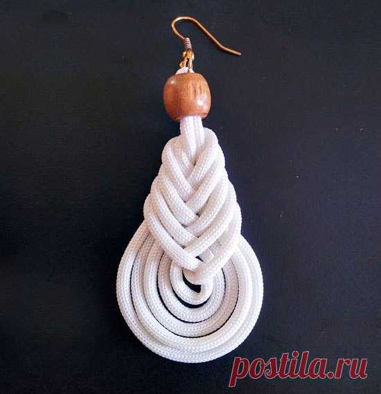 Украшения из полиэфирного шнура — Сделай сам, идеи для творчества - DIY Ideas