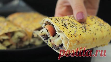 Рулет из лаваша с яблоками и маком. Быстро и просто к чаю | Кулинарка Пульс Mail.ru Всем привет! Готовим сегодня быстрый вариант к чаю - рулет из лаваша с яблоками и маком. Сочный, вкусный и ароматный вариант яблочной выпечки. Рулет без заморочек с тестом и лишних хлопот. Рулет из...