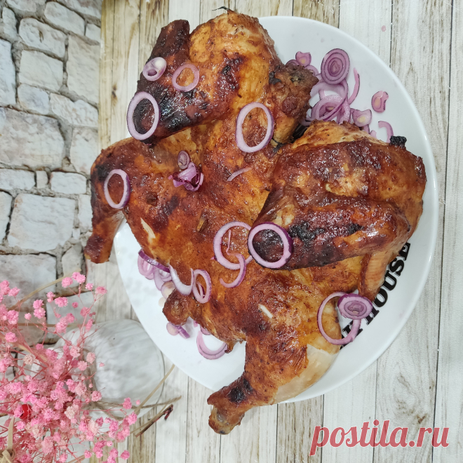Курица в духовке рецепт с фото пошаговый от Ирина Жарикова✨Амбассадор ✨ - Овкусе.ру