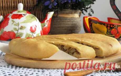 Псковский пирог с солеными грибами (постный) | Кулинарные рецепты от «Едим дома!»
