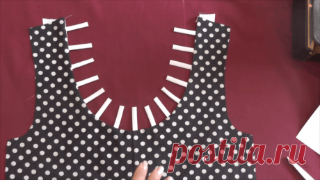 Оригинальное оформление выреза: нюансы пошива шаг за шагом - Сделай сам - медиаплатформа МирТесен