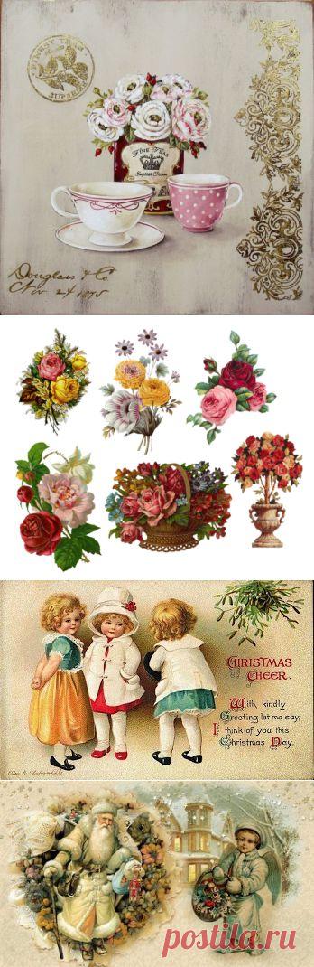 карты для декупажа / Декупаж / Декупаж для начинающих