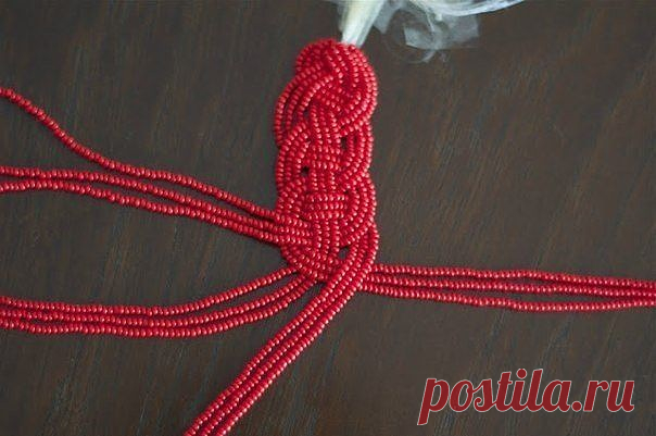 Ожерелье из бисера своими руками