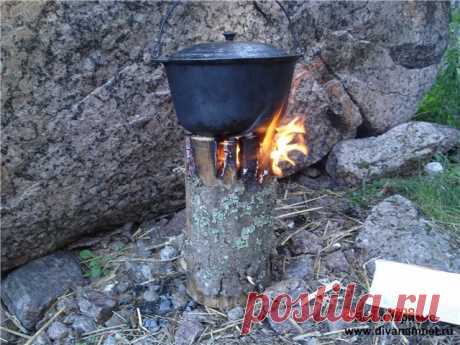 ДРОВЯНОЙ ПРИМУС. ПРИГОТОВЛЕНИЕ ПИЩИ В ПОХОДНЫХ УСЛОВИЯХ