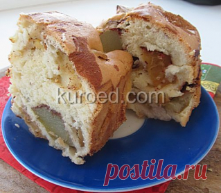 РЕЦЕПТЫ | Шарлотка с яблоками и сметанным кремом