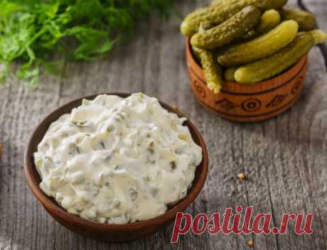 Соус тартар в классическом исполнении: самый вкусный, самый натуральный!