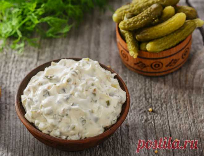 Соус тартар в классическом исполнении: самый вкусный, самый натуральный!