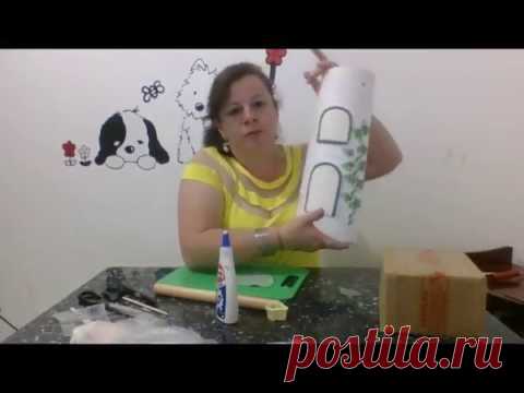 TELHA DECORADA PORTAL DA MA MALU. - YouTube
