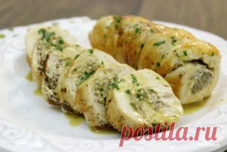 Куриные рулетики - пошаговый кулинарный рецепт на Повар.ру