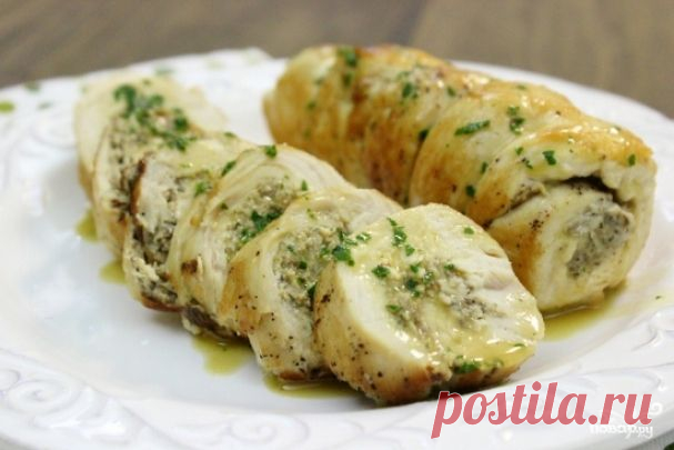 Куриные рулетики - пошаговый кулинарный рецепт на Повар.ру