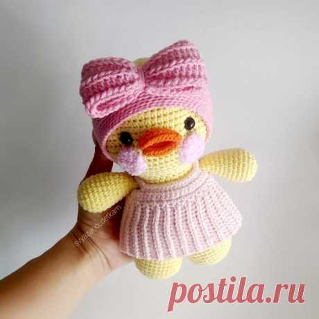 Уточка. Описание вязания.
Автор: Анна Малых
