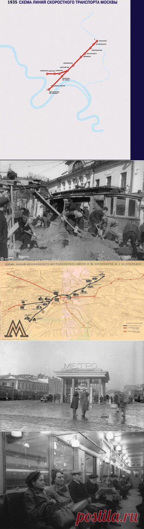 История московского метро (видео) / Назад в СССР / Back in USSR
