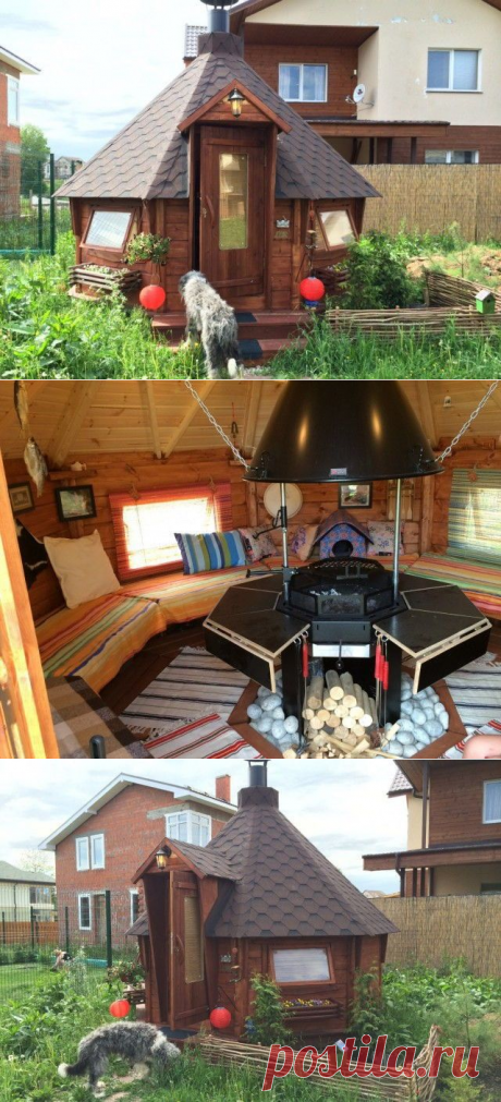 Мангал с домиком — 6 соток