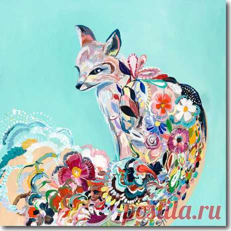 Fancy Fox III - SkylineArtEditions.com