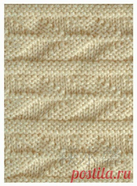 ​Узоры спицами в копилку