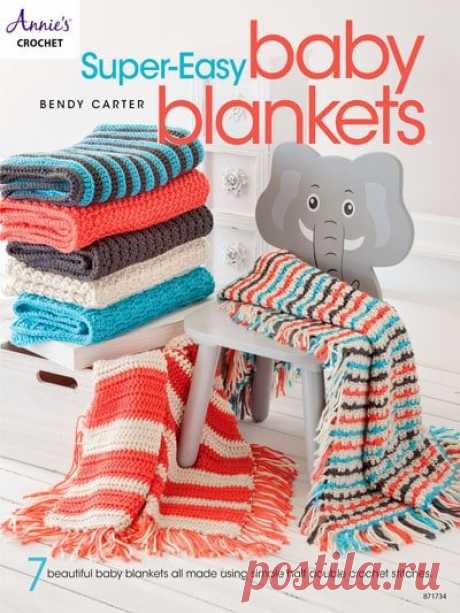 7 Super-Easy Baby Blanket Patterns Crochet one of these 7 Super-Easy Baby Blanket patterns to give as gifts! This is a fantastic baby blanket pattern book with a wide-range of baby sizes included.