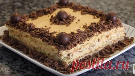 КИЕВСКИЙ ТОРТ ПО НАШЕМУ СЕМЕЙНОМУ РЕЦЕПТУ. СУПЕР ВКУУУУСНО!!!!