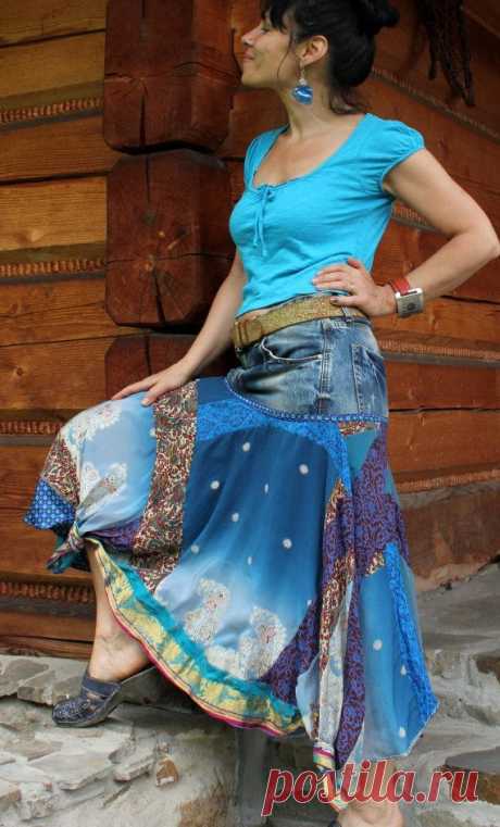 Весёлое лоскутное Boho от Marta Lelek из Польши.