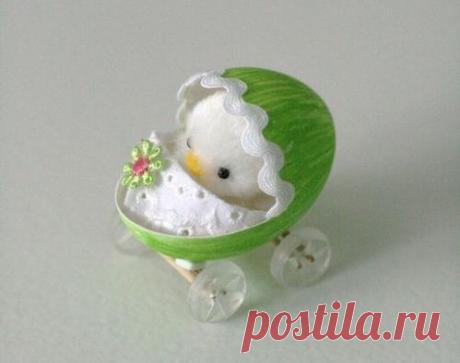 Весёлые игрушки из яиц - Домашний hand-made
