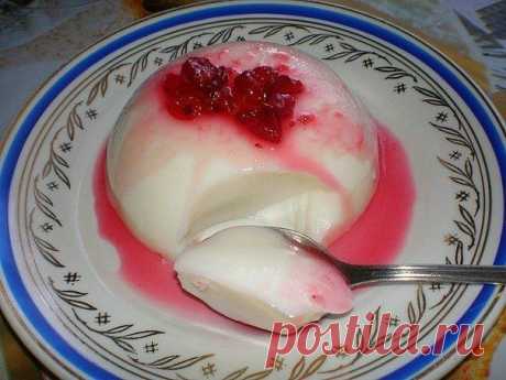 Кефирное желе - вкусно и без вреда для фигуры