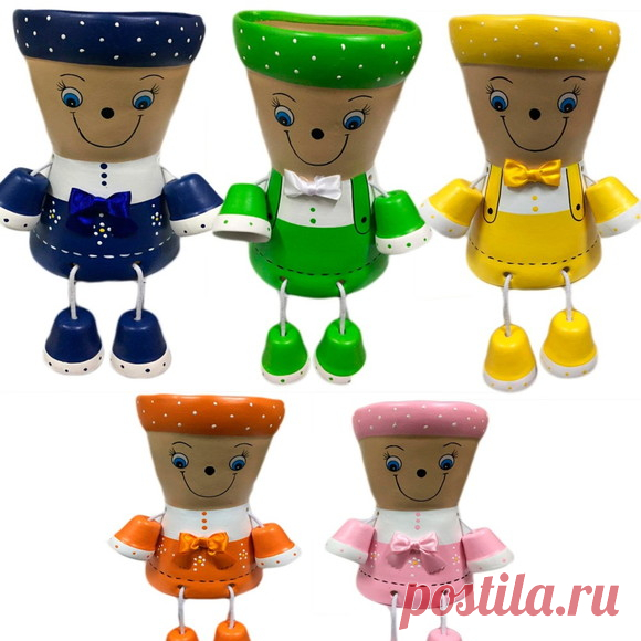 Mini Casal Vasos de Plantas Articulados - Casa e Jardim no Elo7 | Retrofenna Decor (F41B15) CASAL DE BONECOS - MOD. VASO PARA CASA E JARDIM 
 
* Escolha a sua Cor Favorita! 
 
COMPOSIÇÃO: CERÂMICA, TINTA. 
 
Cores: Azul / Vermelho / Laranja e Verde. 
 
CASAL PEQUENO: 
 
Altura: 12.50 cm 
Largura: 9.00 cm 
Comprimento: 9.00 cm 
Peso: 1000 g 
 
Imagens Meramente Ilustrativas - O Produto p...