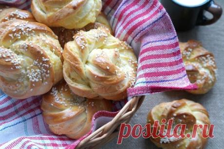 Просто и вкусно: Турецкие булочки с сезамом