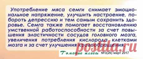 О пользе мяса семги