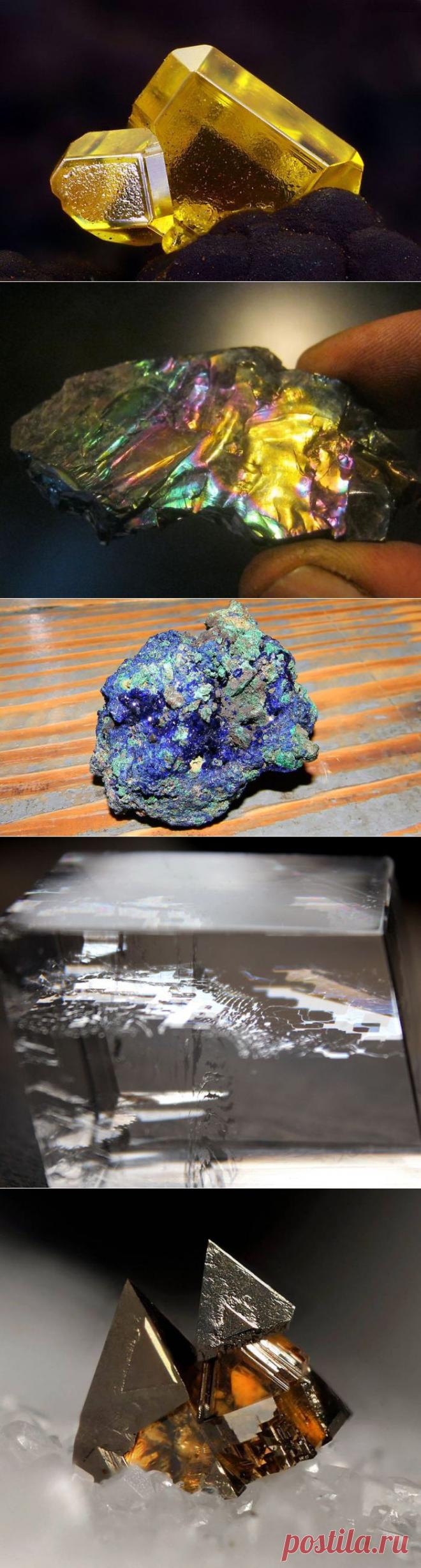 60 красивейших минералов и камней
