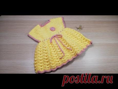 Vestido con punto mandarina