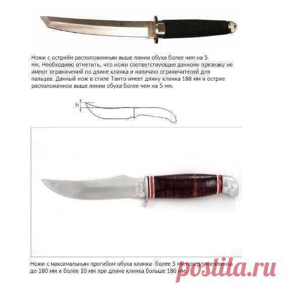 Какие ножи НЕ являются холодным оружием 





источник
