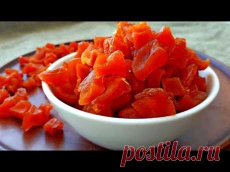 Цукаты из Тыквы. Цукаты Рецепт. Pumpkin сandied fruits