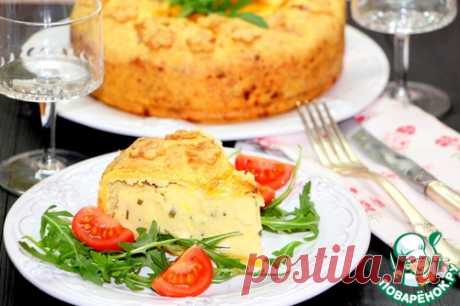 Картофельный пирог с сыром и зеленью - кулинарный рецепт