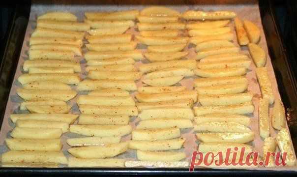 Приготовить картофель фри без масла - реально