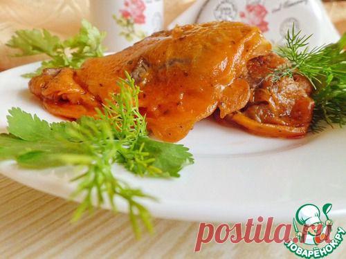 Печень в томатном кляре