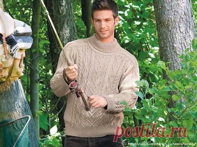 Модели вязания: Мужской свитер