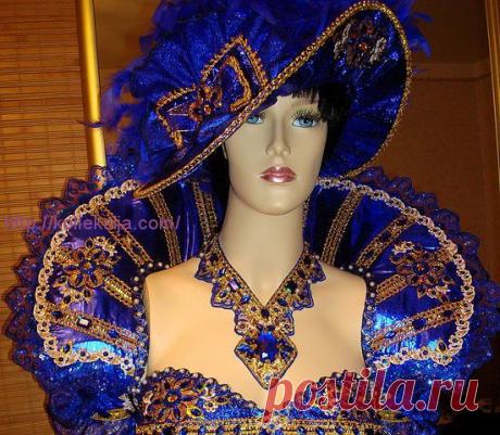 Мастер-класс. Воротник для карнавального костюма Королевы. Автор Ольга Брест | Своими руками — интернет журнал