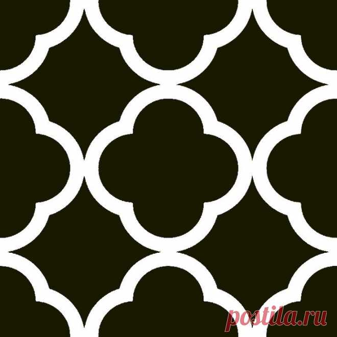 Free quatrefoil stencil | Printables