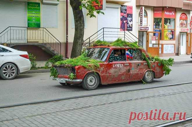 Авто юмор. Фото и картинки авто-приколы.
